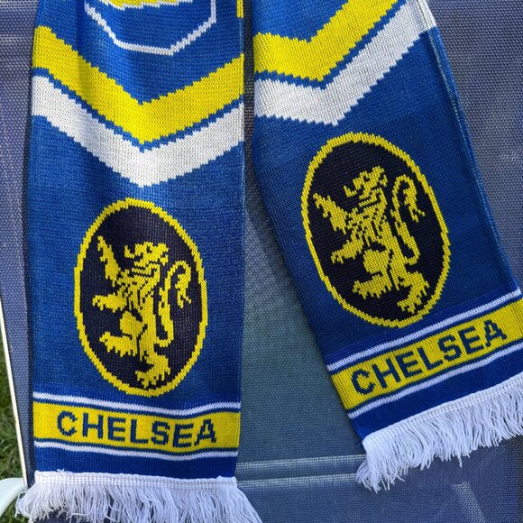 Chelsea F.C. Premier League vintage FAN football Adult OSFA scarf Never Worn - Picture 1 of 5